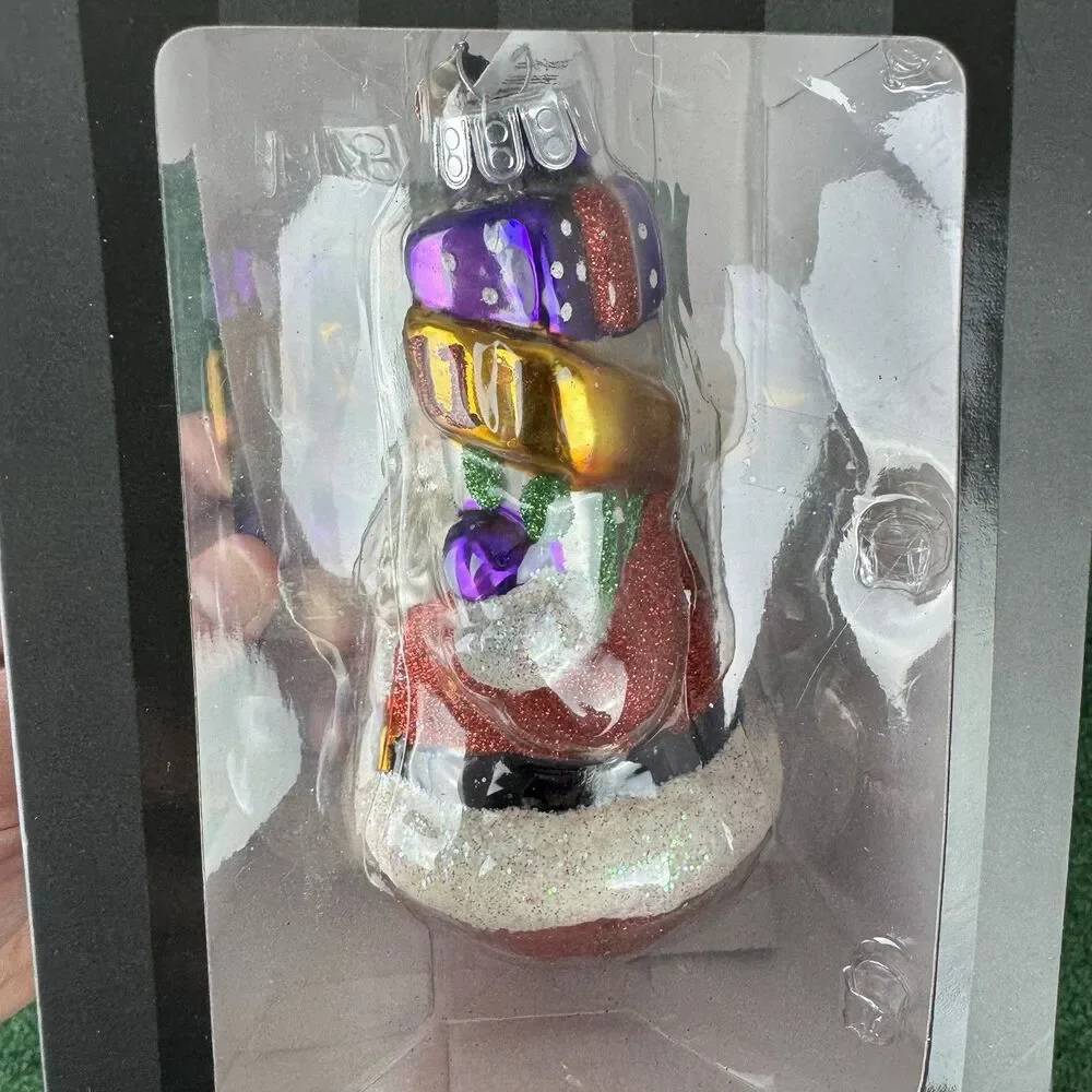 Christopher Radko Celebrations 2011 Santa Claus Ornament with Box